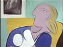 पिकासो की पेंटिंग