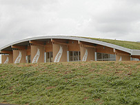 The distribution centre side view