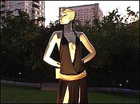 Bardsley's Little Black Dress on a mannequin