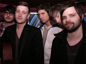 Vernon Kay with The Futureheads