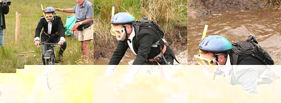 Mountain Bike Bog Snorkelling