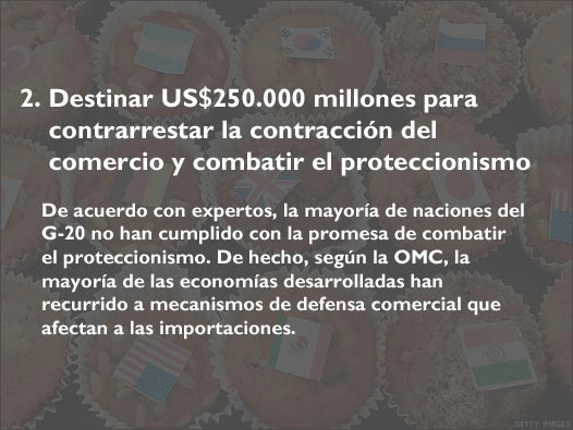 Promesas del G-20