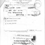 A copy of a letter my brother sent home