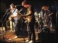 Playing live (Edward Street)