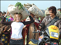 रंग दे बसंती का एक दृश्य