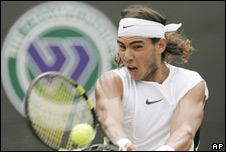 Nadal at Wimbledon