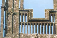 Detail of the St Mary Magdalene's tower