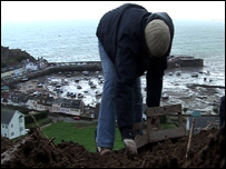 Potato planting in Jersey