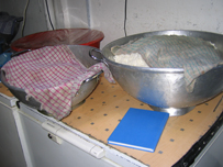 Dirty kitchen at Peking Boat, Sidcup, 2007