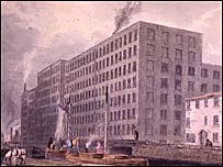 Mill c. 1830 [courtesy of People's History Museum]