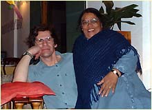 A photograph of Ian and Sue Stillman.