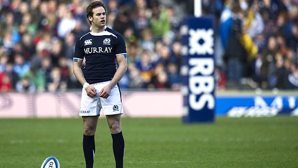 Glasgow Warriors' Ruaridh Jackson has established himself in the stand-off role for Scotland. Photo: SNS.