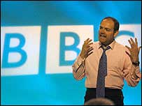 O diretor-geral da BBC, Mark Thompson