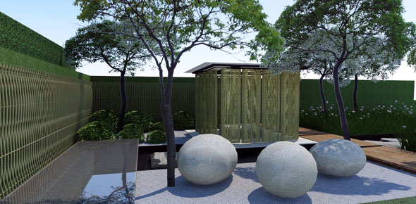 Luciano Giubbilei's Chelsea Flower Show 2011 Show Garden