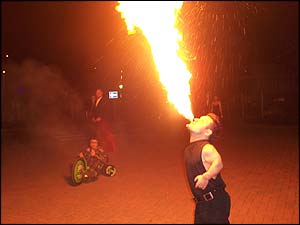 Fire eater