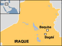 Mapa do Iraque