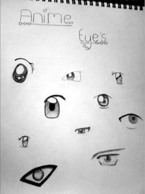 Anime eyes