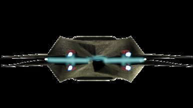 Render of back of ship