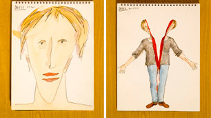 Bobby Baker diary drawings