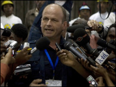 Thjis Berman, Chief Observer of the European Union observer mission