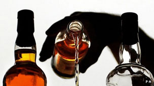 Bottles of drink