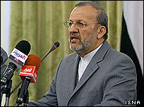 منوچهر متکی، وزیر امور خارجه ایران 