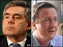 Gordon Brown, David Cameron