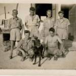 Outside billet at Lydda