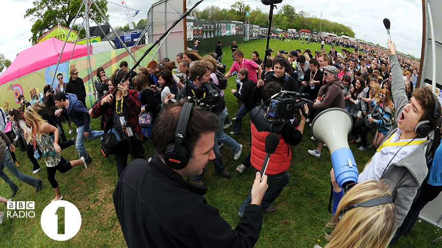 Greg and Edith open the gates