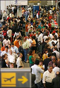 Aeroporto internacional de Brasília em 5 de dezembro
