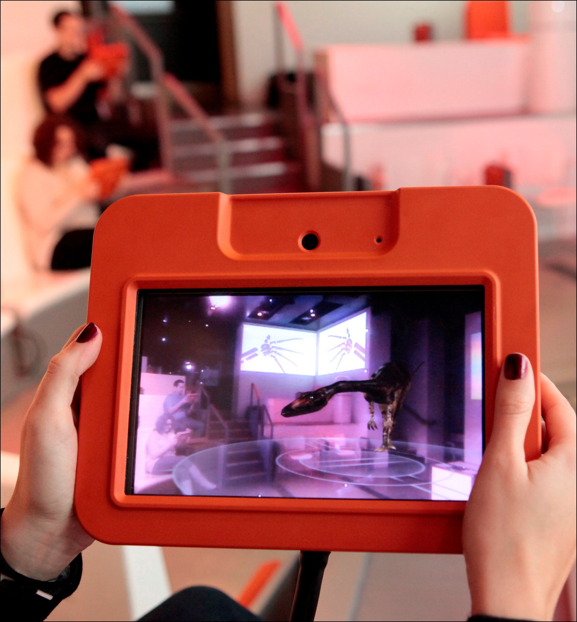 The Interactive Film exhibit at the Natural History Museum Copyright Natural History Museum- Rights Reserved