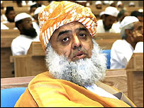 حزب اختلاف کے رہنما مولانا فضل الرحمن