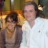 Artistic director of the Soho Theatre in London Steve Marmion and actress Zahra Ahmadi - 23/09/11