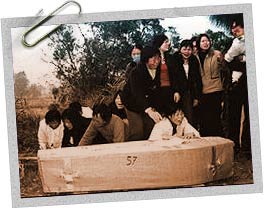 The dead are returned home