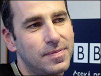 Luděk Niedermayer ve studiu BBC