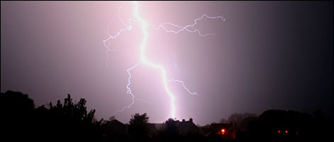 Lightning Strorm in Wiltshire 2008