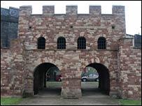 Roman fort at Castlefield, Manchester