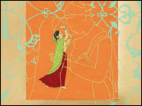 نصرہ لطیف قریشی کی ایک پینٹنگ