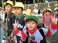 Japonští školáci