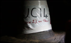 Unmanned checkpoint marker 