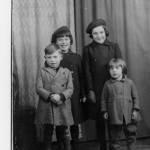 The Gouge family before evacuation St Giles, Oxford