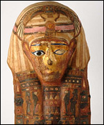 Mummy mask: Harrogate Museum & Arts