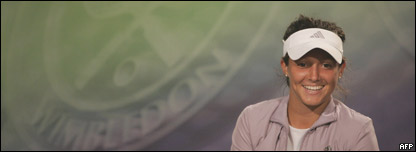 British tennis star Laura Robson