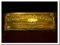 A badge from the Albion motor company. 