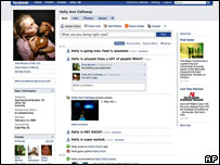 Facebook网页