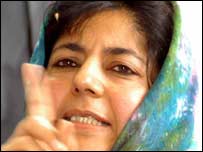 محبوبہ مفتی