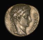 coin with the head of Emperor Domitian