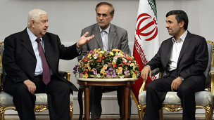 وزير الخارجية السوري وليد المعلم 