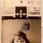 Betty Bentley - all ready to go home after evacuation