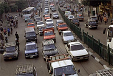Traffic in Cairo